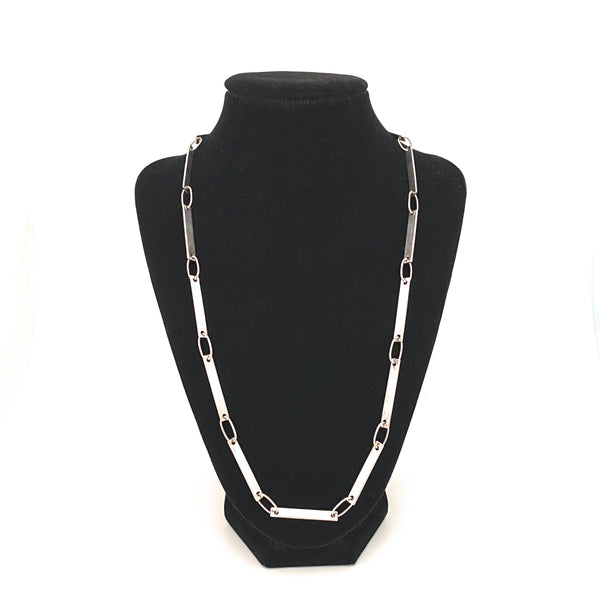 Darla Hesse long link chain necklace