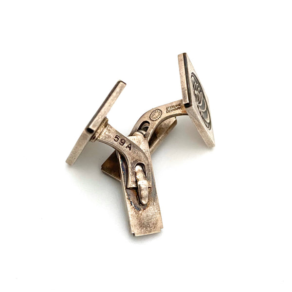 Georg Jensen cufflinks #59A ~ Henry Pilstrup