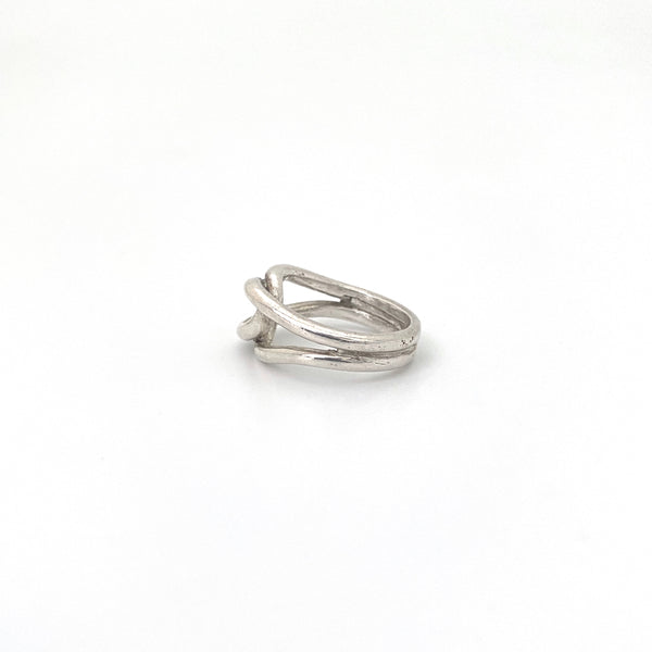 Rafael Canada sterling silver 'loops' ring