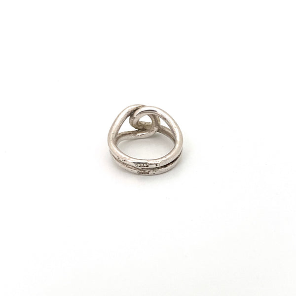 Rafael Canada sterling silver 'loops' ring