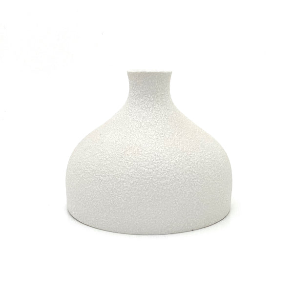 profile Sgrafo Modern Germany vintage textured porcelain vase Modernist ceramics design