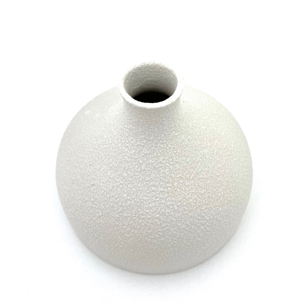 detail Sgrafo Modern Germany vintage textured porcelain vase Modernist ceramics design
