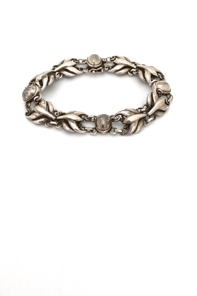 Georg Jensen silver link bracelet #53 ~ 1950 – Samantha Howard Vintage