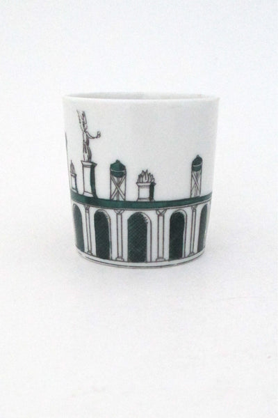 Fornasetti Italy vintage demitasse and saucer