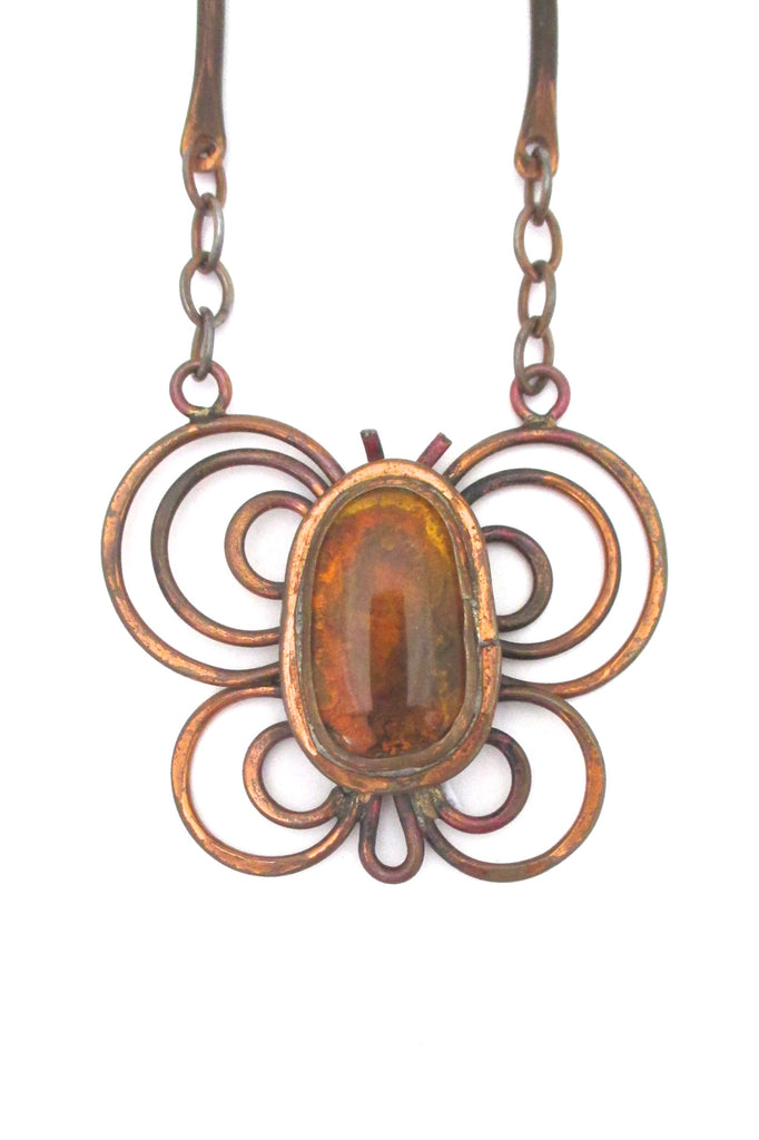 Jewelry | Crystal Pave Large Butterfly Pendant Necklace | Poshmark