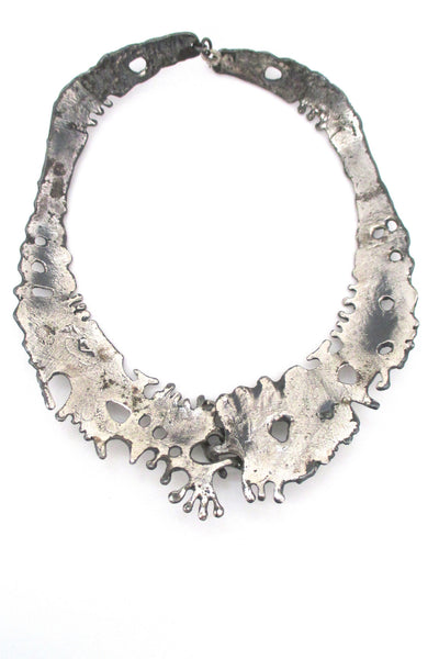 Guy Vidal large front closure neck piece