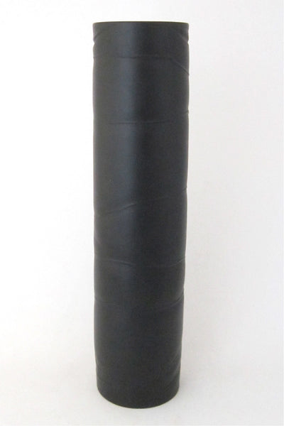 Rosenthal extra tall porcelaine noire vase