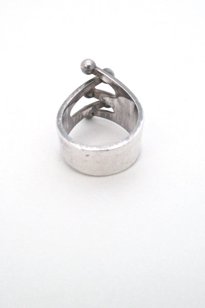 Anna Greta Eker for Plus Designs - 'Jester' ring – Samantha Howard Vintage
