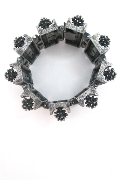 Guy Vidal massive 'urchins & windows' bracelet