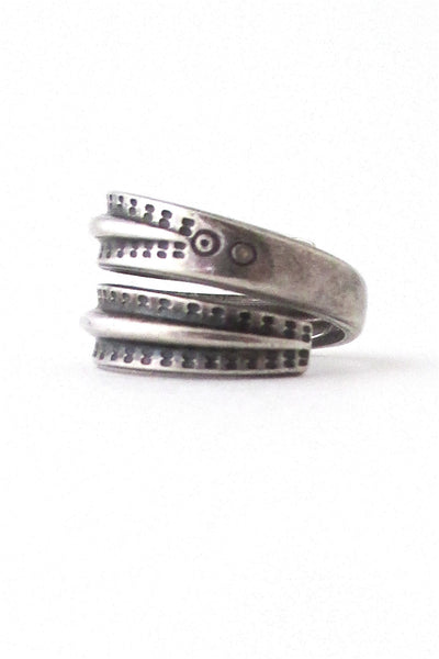 David-Andersen Norway vintage Scandinavian silver Saga ring