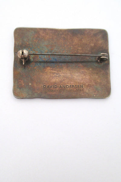 David Andersen 'spring' four seasons brooch