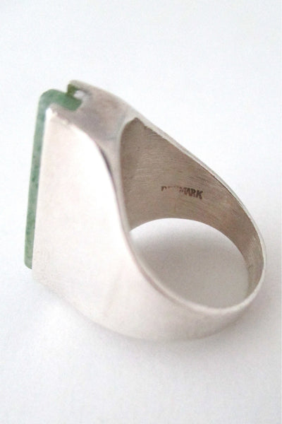 Henning Ulrichsen 'aventurine bar' ring