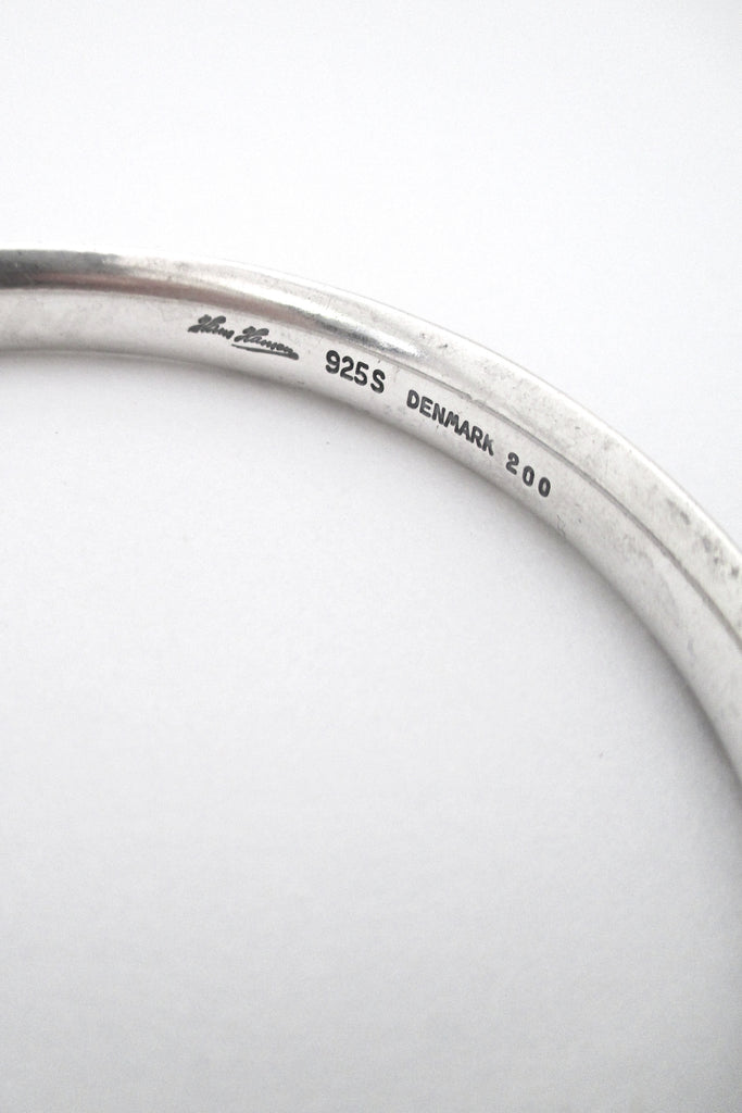 Hans Hansen silver bangle bracelet #200 – Samantha Howard Vintage